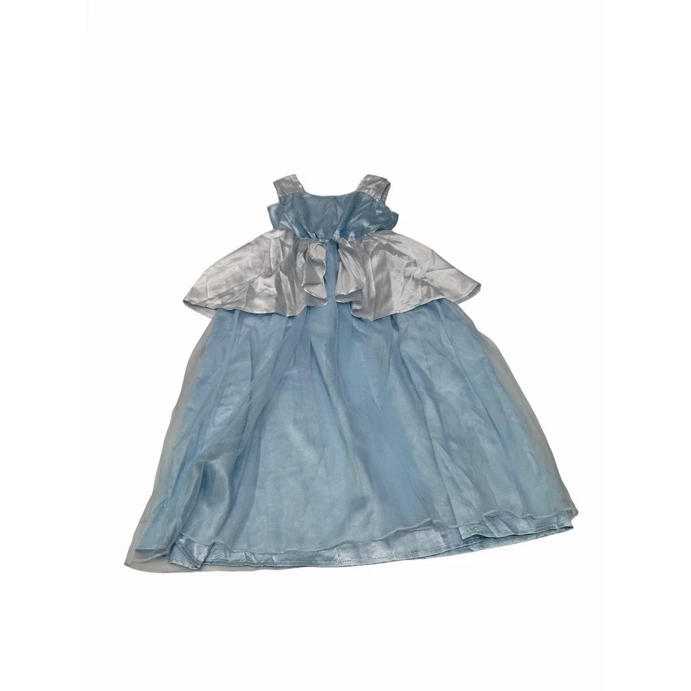 Disney store Girl Cinderella Nightgown Dress Blue Size 7/8